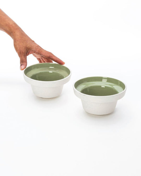 Eclipse 180 ml Katori Bowl Sage Green (Set of 2)