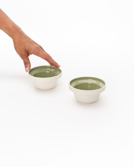 Eclipse 130 ml Dip Bowl Sage Green (Set of 2)