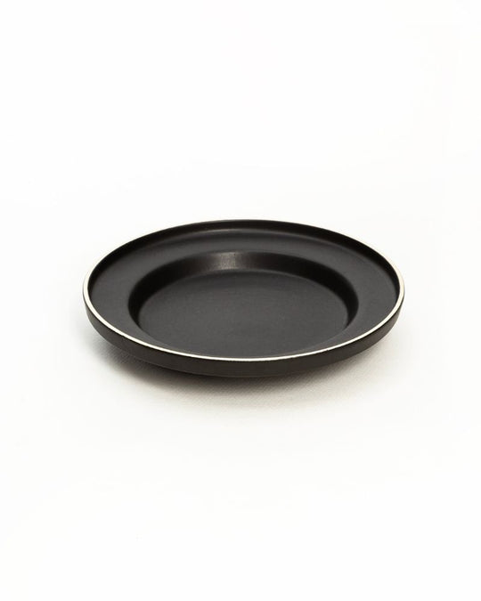 Eclipse Shallow Pasta Bowl Matt Black