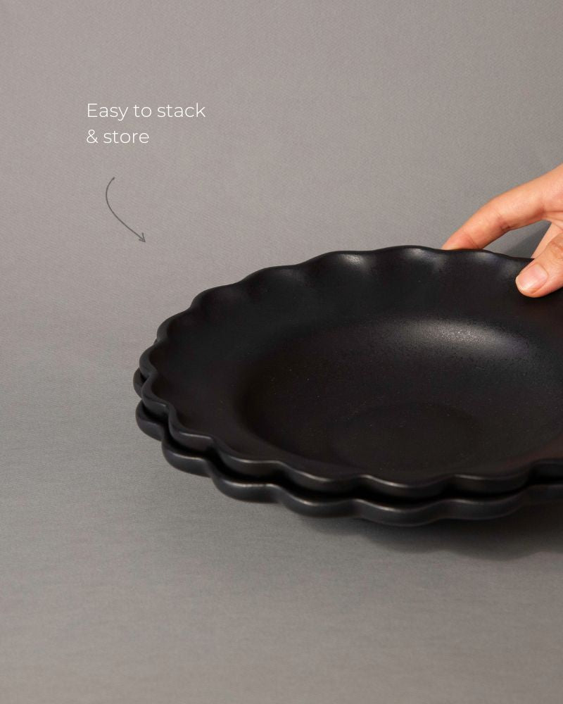 Aurora Pasta Bowl (390 ml) Matt Black