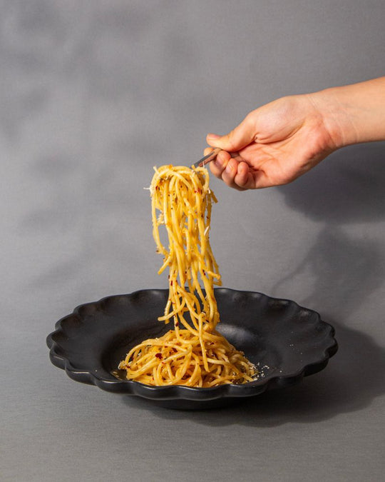 Aurora Pasta Bowl (390 ml) Matt Black