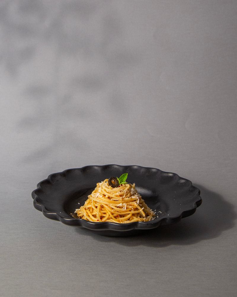 Aurora Pasta Bowl (390 ml) Matt Black