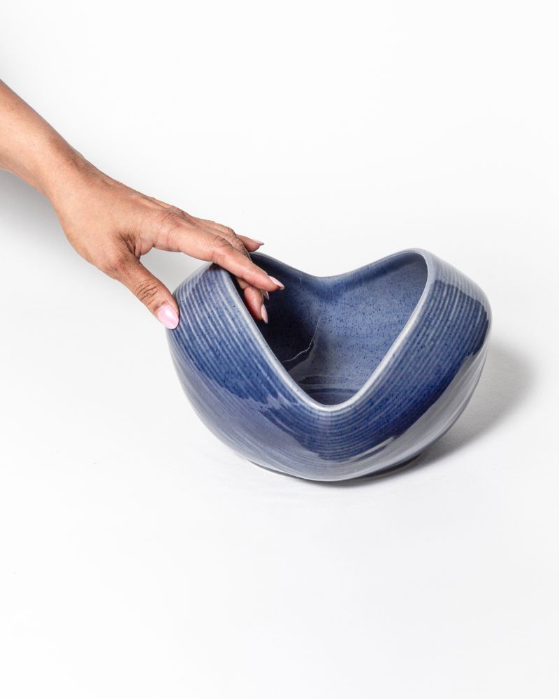 Big Whirl Serving Bowl (2400 ml) Stormy Blue