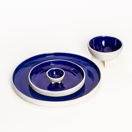 Cosmo Dinner Set Deep Blue (4 Pieces)