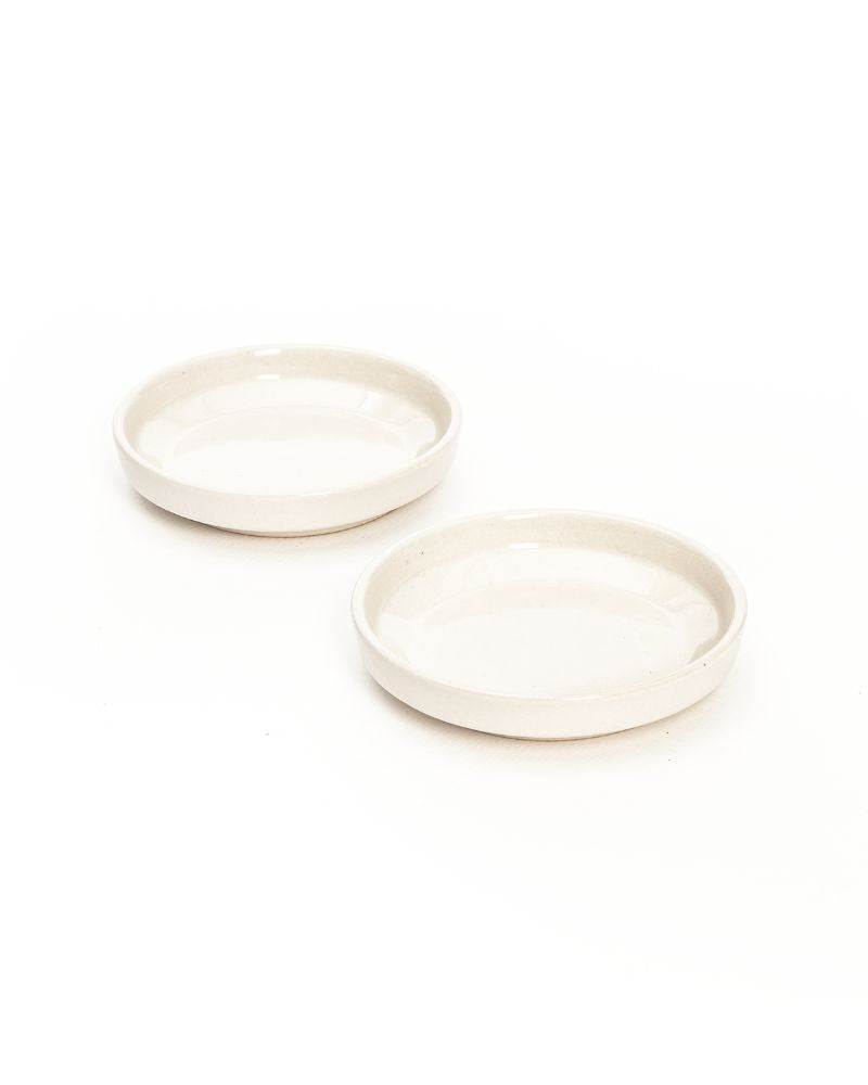 Luna Dessert Plate Nude (Set of 2)