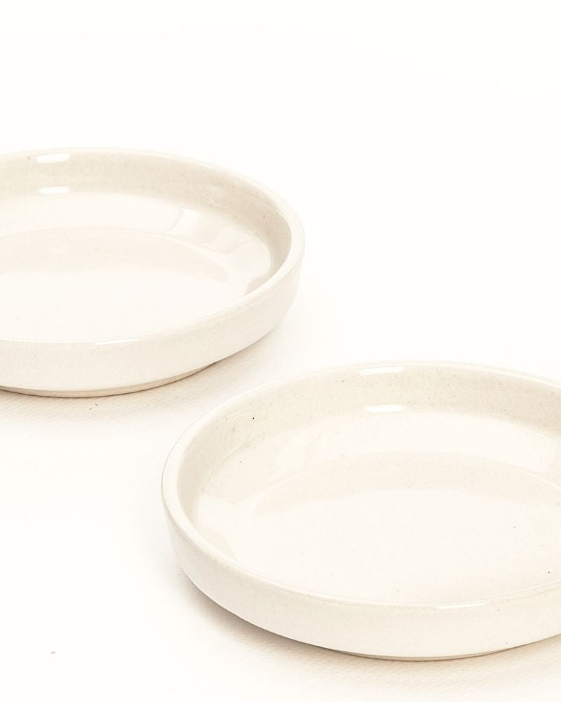 Luna Dessert Plate Nude (Set of 2)