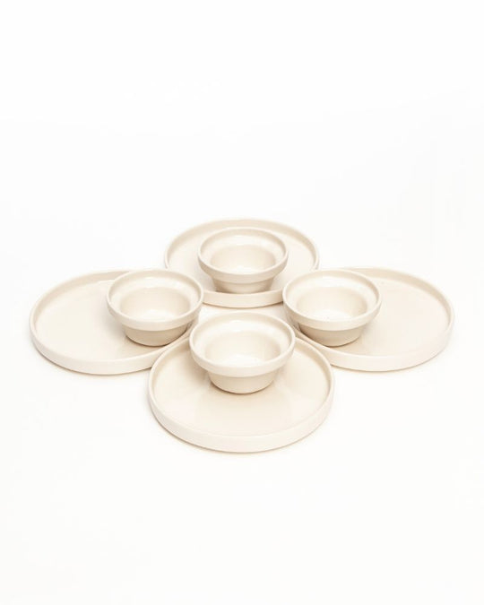 Lunar Appetiser Set Nude (8 Pieces)