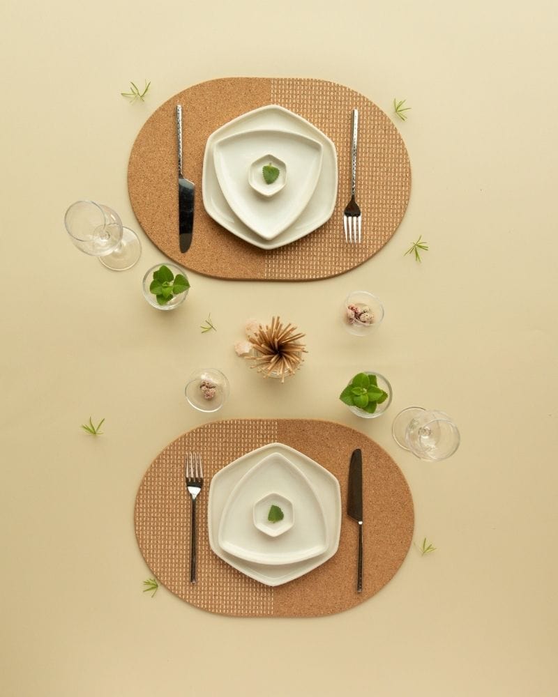 Ware Innovations Table Mats Celeste Table Mat White (Set of 2)